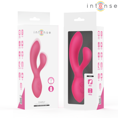 INTENSE - ESTIMULADOR VIBRATÓRIO ARTICULADO CHARLY 12 Intense - estimulador vibratório articulado charly intense high tech caliente. Pt
