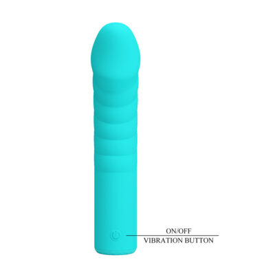 Pretty love - rylan vibrador azul para ponto g pretty love flirtation caliente. Pt