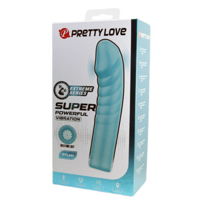 Pretty love - rylan vibrador azul para ponto g pretty love flirtation caliente. Pt