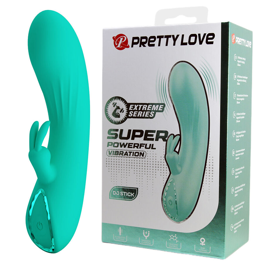 PRETTY LOVE - DJ STICK VIBRADOR G-SPOT TURQUESA 1 Pretty love - dj stick vibrador g-spot turquesa