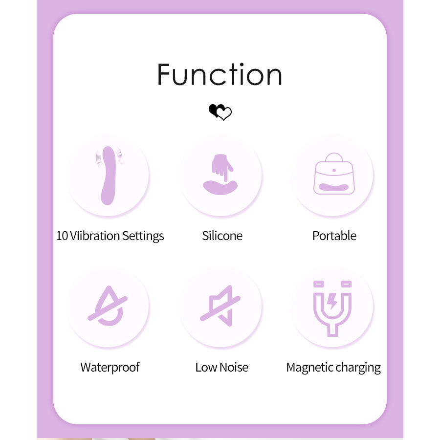 PRETTY LOVE - DJ RABBIT VIBRADOR DE PONTO G ROXO 9 Pretty love - dj rabbit vibrador de ponto g roxo - image 9