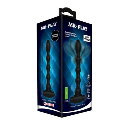 Mr play - massageador de plug anal vibratório mr play caliente. Pt