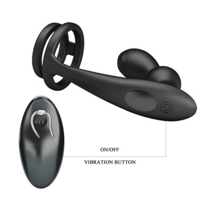 MR PLAY - PLUG ANAL VIBRATÓRIO COM ANEL PENIANO E CONTROLE REMOTO 12 Mr play - plug anal vibratório com anel peniano e controle remoto mr play caliente. Pt
