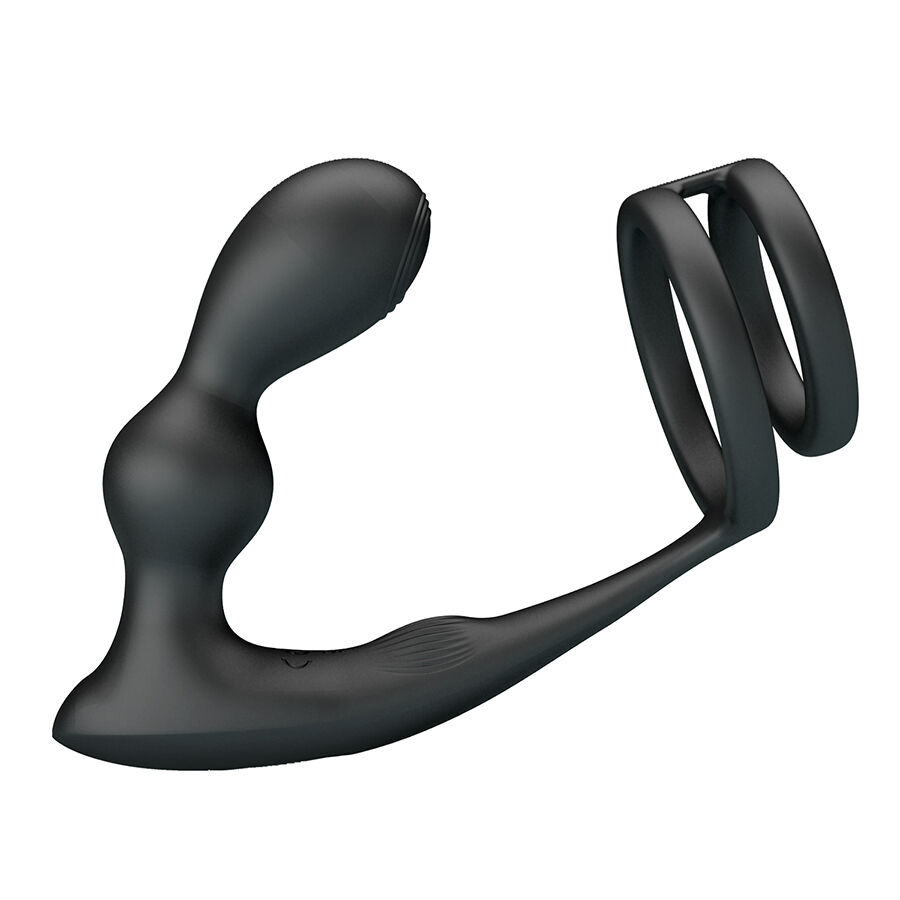 MR PLAY - PLUG ANAL VIBRATÓRIO COM ANEL PENIANO E CONTROLE REMOTO 4 Mr play - plug anal vibratório com anel peniano e controle remoto - image 4