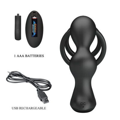 MR PLAY - PLUG ANAL VIBRATÓRIO COM ANEL PENIANO E CONTROLE REMOTO 13 Mr play - plug anal vibratório com anel peniano e controle remoto mr play caliente. Pt