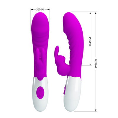 Pretty love - naughty vibrador roxo bunny - image 10