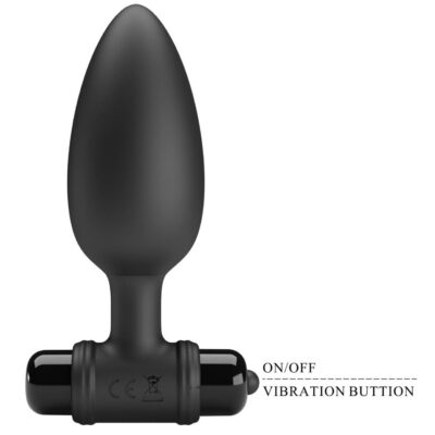 Mr play - plug anal super power com vibração mr play caliente. Pt