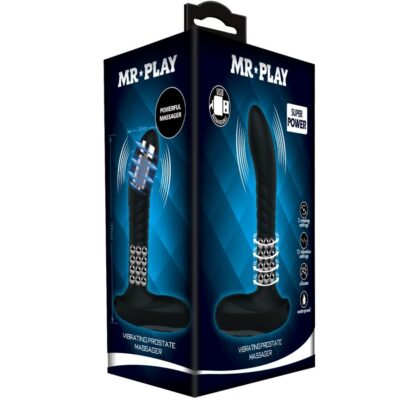 MR PLAY - MASSAGEADOR DE PRÓSTATA COM ROTAÇÃO E VIBRAÇÃO 13 Mr play - massageador de próstata com rotação e vibração mr play caliente. Pt
