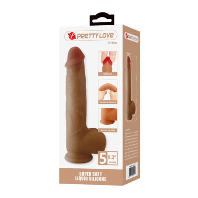 Pretty love - orton dildo realista com ventosa 23,5 cm -ø- 4,9 cm - image 8