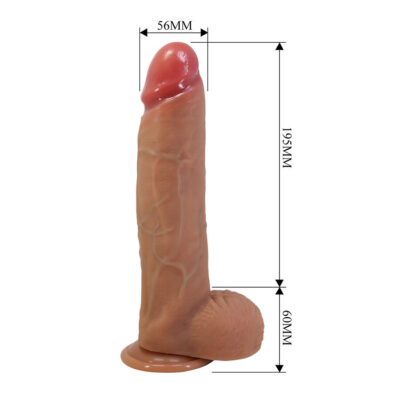 Pretty love - mendel dildo realista com ventosa 25,5 cm -ø- 5,6 cm pretty love high grade caliente. Pt