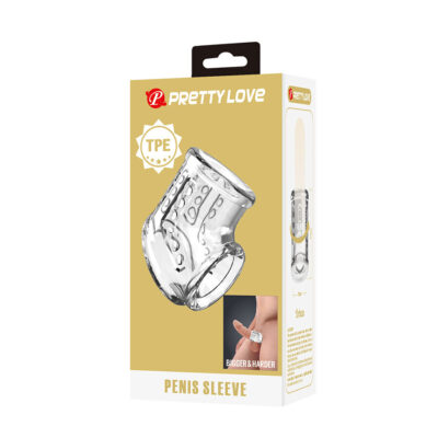 Pretty love - capa curta transparente para pênis - image 8