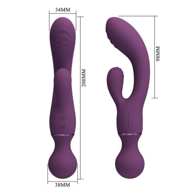 Pretty love - vibrador roxo para ponto g, versátil e completo - image 9