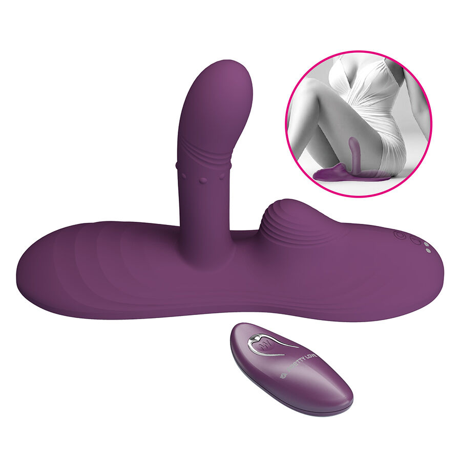 PRETTY LOVE - LUKA VIBRADOR DE SENTADO COM EFEITO DE CALOR E CONTROLE REMOTO 4 Pretty love - luka vibrador de sentado com efeito de calor e controle remoto - image 4