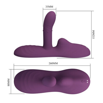 PRETTY LOVE - LUKA VIBRADOR DE SENTADO COM EFEITO DE CALOR E CONTROLE REMOTO 18 Pretty love - luka vibrador de sentado com efeito de calor e controle remoto pretty love flirtation caliente. Pt
