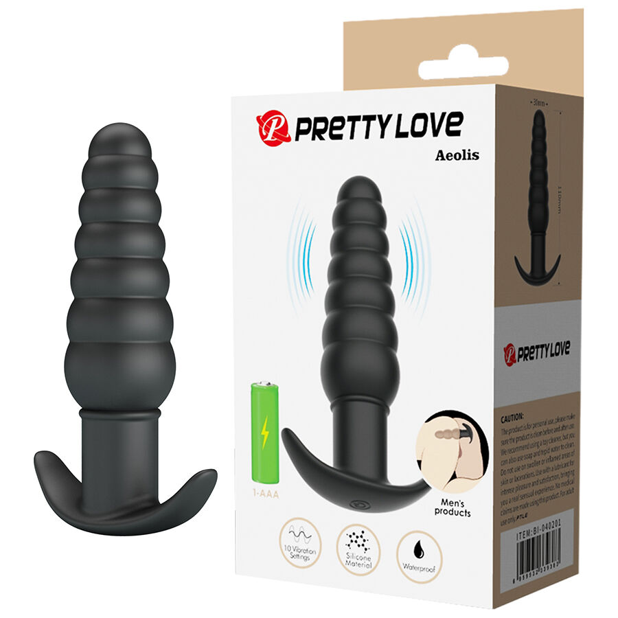 PRETTY LOVE - AEOLIS PLUG ANAL VIBRATÓRIO 1 Pretty love - aeolis plug anal vibratório