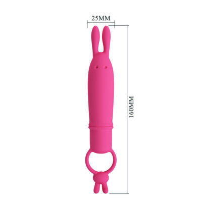 PRETTY LOVE - DELIA VIBRADOR RABBIT COM ANEL DE RESISTÊNCIA 16 Pretty love - delia vibrador rabbit com anel de resistência pretty love flirtation caliente. Pt