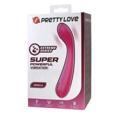 Pretty love - jessica vibrador rosa de alta potência - image 9