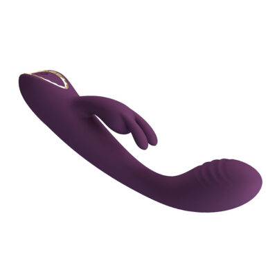 Pretty love - emma vibrador roxo rabbit com estimulador - image 5