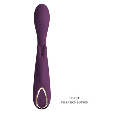 Pretty love - emma vibrador roxo rabbit com estimulador - image 7