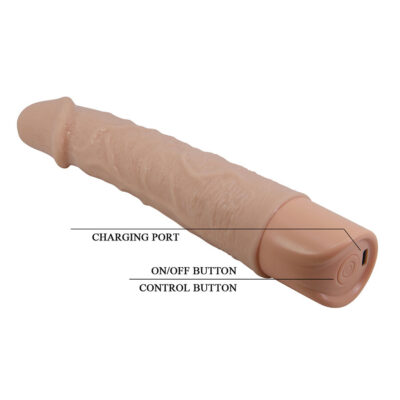 Pretty love - leander vibrador flexível e realista - image 7