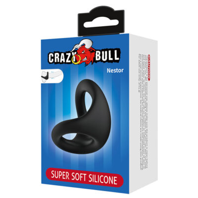 Crazy bull - nestor anel ergonômico para pênis e testículos crazy bull caliente. Pt