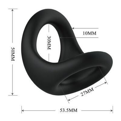 Crazy bull - nestor anel ergonômico para pênis e testículos crazy bull caliente. Pt