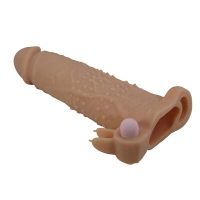 Pretty love - quillon capa peniana com estimulador clitórico e vibração pretty love male caliente. Pt