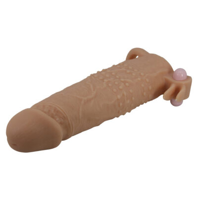 Pretty love - quillon capa peniana com estimulador clitórico e vibração pretty love male caliente. Pt