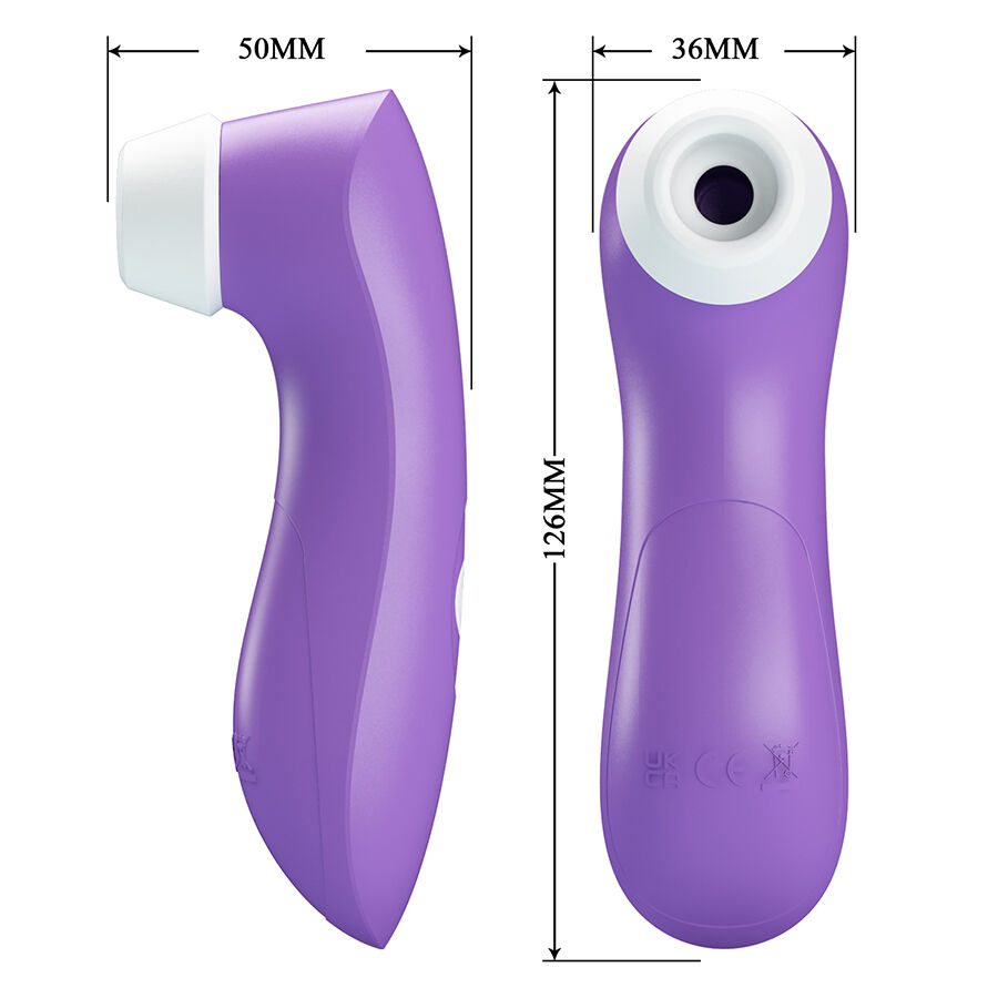 ROMANCE - APARELHO DE SUCÇÃO CLITORIAL COM TECNOLOGIA DE PULSAÇÃO ROXO 10 Romance - aparelho de sucção clitorial com tecnologia de pulsação roxo - image 10