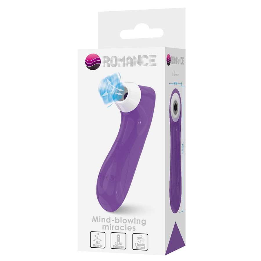 ROMANCE - APARELHO DE SUCÇÃO CLITORIAL COM TECNOLOGIA DE PULSAÇÃO ROXO 11 Romance - aparelho de sucção clitorial com tecnologia de pulsação roxo - image 11