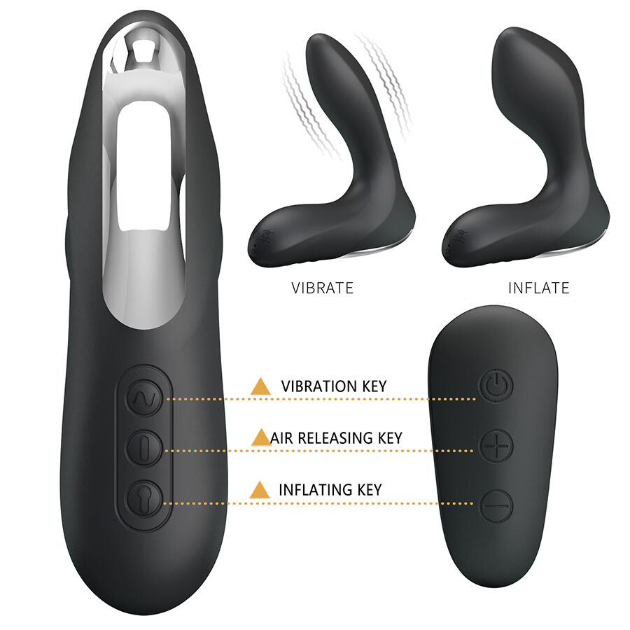 MR PLAY - MASSAGEADOR DE PRÓSTATA COM CONTROLE REMOTO DE VIBRAÇÃO 5 Mr play - massageador de próstata com controle remoto de vibração - image 5