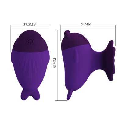 Pretty love - dolphin mini vibrador com clip pretty love flirtation caliente. Pt