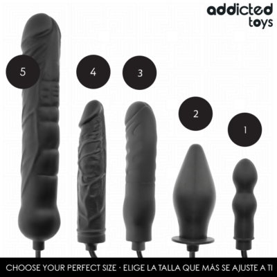 ADDICTED TOYS - PLUG ANAL INFLABLE MODELO 1 9 Addicted toys - inflatable butt plug model 1 addicted toys caliente. Pt