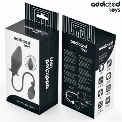 ADDICTED TOYS - PLUG ANAL INFLABLE MODELO 1 13 Addicted toys - inflatable butt plug model 1 addicted toys caliente. Pt