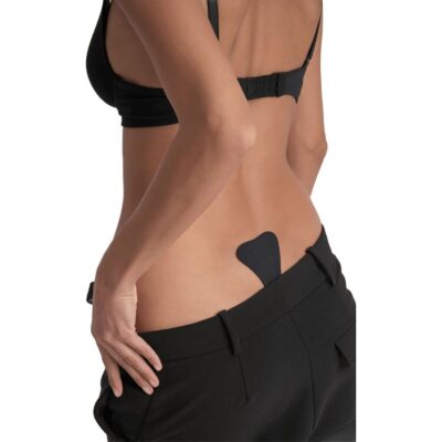 Alternative view of bye-bra - tanga adhesivo negro talla única