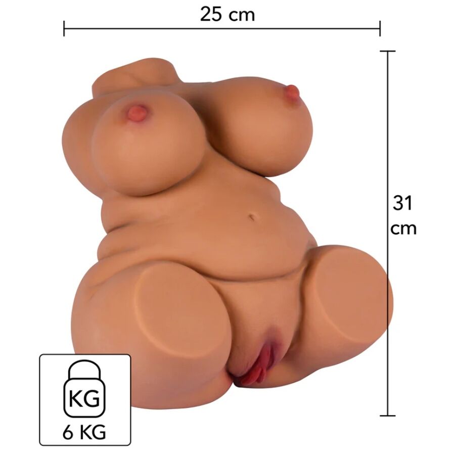 HIDDEN DESIRE - FAT FUCK QUEEN TORSO MASTURBADOR FEMININO 6 KG 5 Hidden desire - fat fuck queen torso masturbador feminino 6 kg - image 5