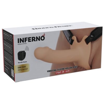 HIDDEN DESIRE - INFERNO MANGA PENIANA VIBRATÓRIA COM STRAP-ON 16 CM 21 Hidden desire - inferno manga peniana vibratória com strap-on 16 cm hidden desire caliente. Pt