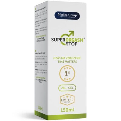 Medica group - super orgasm stop gel íntimo para homens 150 ml medica group caliente. Pt