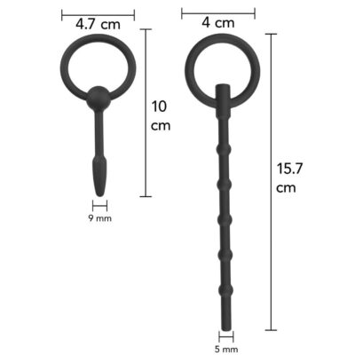 Hidden desire - extreme advanced conjunto de plugs uretrais 2 unidades hidden desire caliente. Pt
