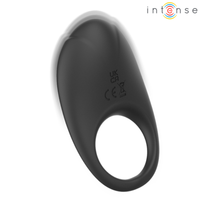 Alternative view of INTENSE - MERLOTTE ANILLO VIBRADOR CON ESTIMULACIÓN DE CLÍTORIS NEGRO