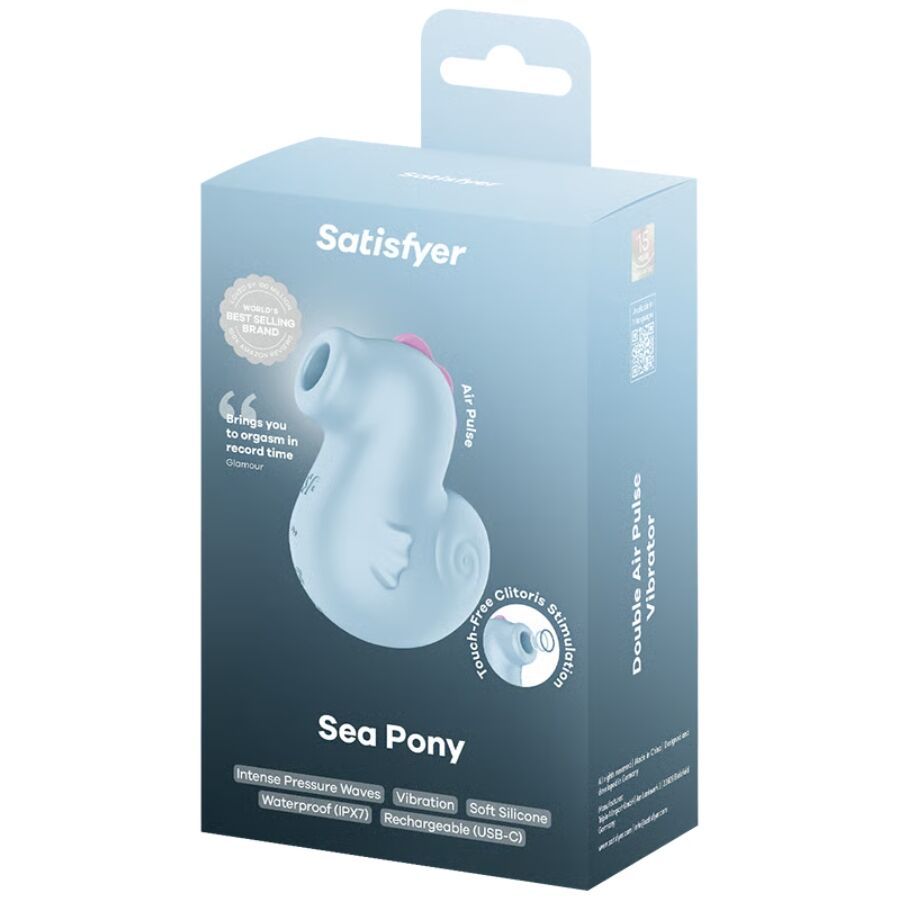 SATISFYER - SEA PONY VIBRADOR & ESTIMULADOR AIR PULSE 5 Satisfyer - sea pony vibrador & estimulador air pulse - image 5