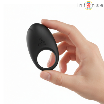 INTENSE - MERLOTTE ANILLO VIBRADOR CON ESTIMULACIÓN DE CLÍTORIS NEGRO 15 Intense - merlotte vibrating penis ring with clitoris stimulation black intense for him caliente. Pt