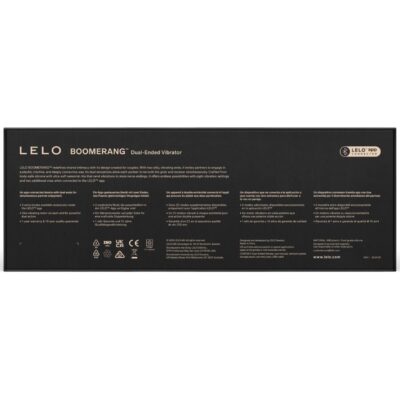 Lelo - boomerang vibrador de duas pontas roxo lelo caliente. Pt