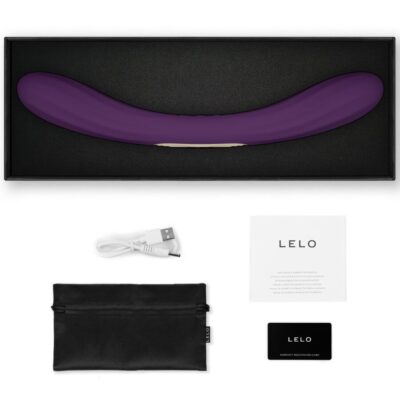 Lelo - boomerang vibrador de duas pontas roxo lelo caliente. Pt