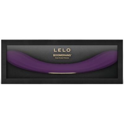 Lelo - boomerang vibrador de duas pontas roxo lelo caliente. Pt