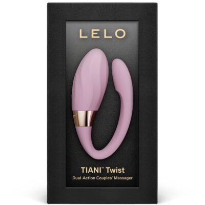 Lelo - tiani vibrador para casais twist rosa claro lelo caliente. Pt