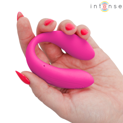 Intense - nora estimulador de clipe vibratório rosa intense remote control caliente. Pt