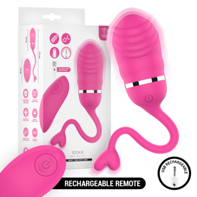 INTENSE - SOOKIE OVO VIBRATÓRIO COM CONTROLE REMOTO ROSA