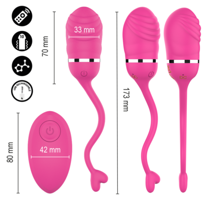 INTENSE - SOOKIE OVO VIBRATÓRIO COM CONTROLE REMOTO ROSA 10 Intense - sookie ovo vibratório com controle remoto rosa intense remote control caliente. Pt