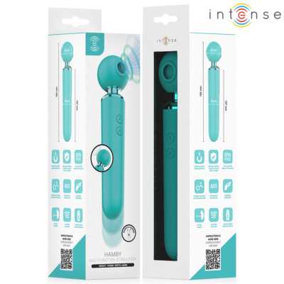 Intense - hamby estimulador multifuncional de sucção e vibração intense high tech caliente. Pt